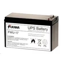 obrázek produktu Baterie - FUKAWA FWU-17 náhradní baterie za RBC17 (12V/9Ah), životnost 5let