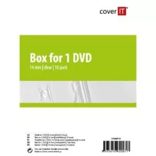 obrázek produktu COVER IT 1 DVD 14mm super čirý 10ks/bal