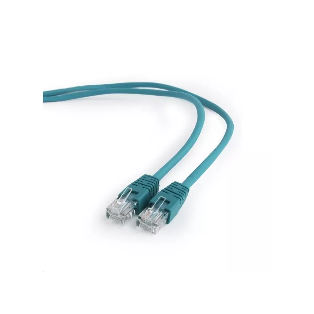 Obrázek produktu GEMBIRD kabel patchcord Cat5e UTP 1m, zelený