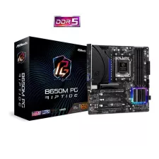 obrázek produktu ASRock MB Sc AM5 B650M PG Riptide, AMD B650, 4xDDR5, 1xDP, 1xHDMI, mATX