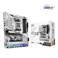 obrázek produktu ASRock MB Sc AM5 X870 PRO RS, AMD X870, 4xDDR5, 1xHDMI, 2xThunderbolt