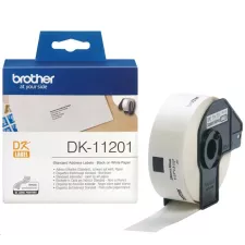 obrázek produktu BROTHER DK-11201 Adresní štítky standart (400 ks) 29 mm x 90 mm