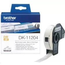 obrázek produktu BROTHER DK-11204 Multi Purpose Labels  17x54mm (400 ks)