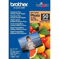 obrázek produktu BROTHER Paper BP-71 foto lesklý 10x15/50ks