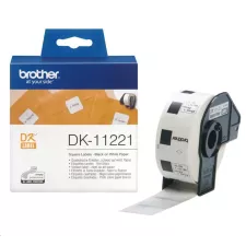 obrázek produktu BROTHER DK-11221 (papírové / čtvercové, 23x23mm - 1000 ks)