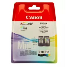 obrázek produktu Canon originální ink PG-510/CL-511, 2970B010, black/color, blistr, 220, 245str., 9ml, 2-pack