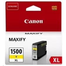 obrázek produktu Canon CARTRIDGE PGI-1500XL Y žlutá pro Maxify MB2050, MB2150, MB2350, MB2750 a MB2755 (780 str.)