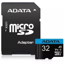 obrázek produktu ADATA MicroSDHC karta 32GB UHS-I Class 10, A1 + SD adaptér, Premier