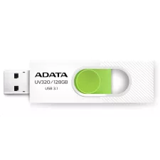 obrázek produktu ADATA Flash Disk 64GB UV320, USB 3.1 Dash Drive, bílá/zelená
