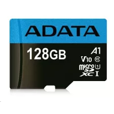 obrázek produktu ADATA MicroSDXC karta 128GB Premier UHS-I Class 10 + adaptér