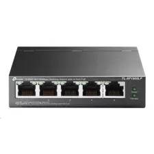 obrázek produktu TP-Link switch TL-SF1005LP (5x100Mb/s, 4xPoE, 41W, fanless)