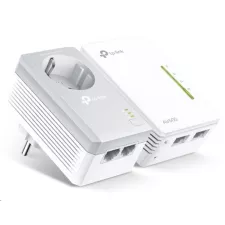 obrázek produktu TP-Link TL-WPA4226KIT WiFi4 průchozí powerline set (N600, AV600,2x100Mb/s,HomePlug AV2)