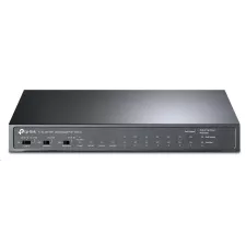 obrázek produktu TP-Link CCTV switch TL-SL1311MP (8x100Mb/s, 2xGbE uplink, 1xSFP, 8xPoE+, 124W, fanless)