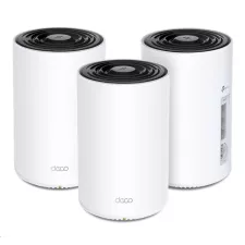 obrázek produktu TP-Link Deco PX50(3-pack) WiFi6 Powerline Mesh (AX3000,2,4GHz/5GHz,3xGbELAN/WAN)