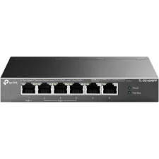 obrázek produktu TP-Link CCTV switch TL-SG1006PP (6xGbE, 3xPoE+,1xPoE++, 64W, fanless)