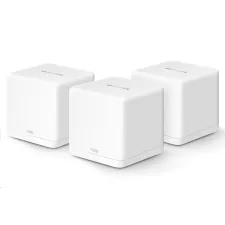 obrázek produktu MERCUSYS Halo H60X(3-pack) WiFi6 Mesh (AX1500,2,4GHz/5GHz,3xGbELAN/WAN(1x XR Unit), 2xGbELAN/WAN (2x XS Unit)