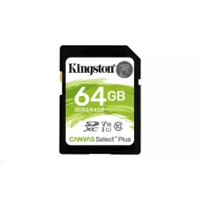 obrázek produktu Kingston SDXC karta 64GB SecureDigital Canvas Select Plus (SDXC) 100R Class 10 UHS-I