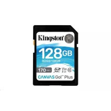 obrázek produktu Kingston SDXC karta 128GB Canvas Go! Plus, R:170/W:90MB/s, Class 10, UHS-I, U3, V30