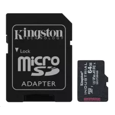 obrázek produktu Kingston MicroSDXC karta 64GB microSDXC Industrial C10 A1 pSLC Card + SD Adapter