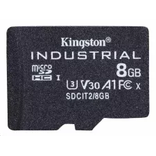obrázek produktu Kingston MicroSDHC karta 8GB Industrial C10 A1 pSLC Card Single Pack