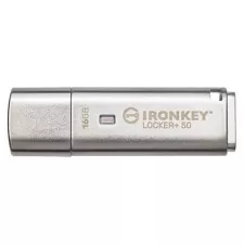 obrázek produktu Kingston Flash Disk IronKey 16GB IKLP50 Locker+ 50 AES USB, w/256bit Encryption