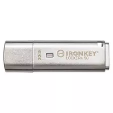 obrázek produktu Kingston Flash Disk IronKey 32GB IKLP50 Locker+ 50 AES USB, w/256bit Encryption