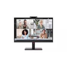 obrázek produktu LENOVO LCD T27hv-30 - 27'',IPS,mat,16:9,2560x1440,75Hz,4ms,300cd/m2,1000:1,HDMI,DP,USB-C,USBHub,RJ45,VESA,rep,cam,Pivot