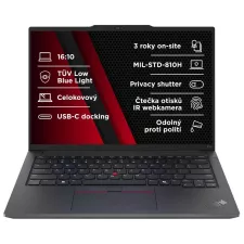 obrázek produktu LENOVO NTB ThinkPad E14 AMD G6 - Ryzen7 7735HS,14" WUXGA,16GB,1TBSSD,IRcam,W11P