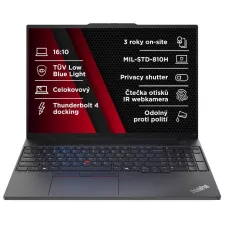 obrázek produktu LENOVO NTB ThinkPad E16 G2 - Ultra7 155H,16" WUXGA,16GB,1TBSSD,IRcam,W11P