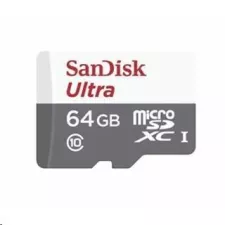 obrázek produktu Sandisk MicroSDXC karta 64GB Ultra (80MB/s, Class 10 UHS-I, Android)