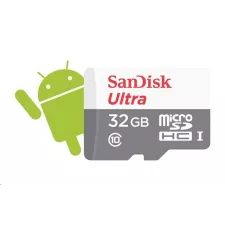 obrázek produktu SanDisk MicroSDHC karta 32GB Ultra (80MB/s, Class 10 UHS-I, Android)