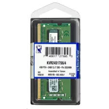 obrázek produktu KINGSTON SODIMM DDR4 4GB 2666MT/s CL19 Non-ECC 1Rx16 ValueRAM