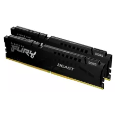 obrázek produktu KINGSTON DIMM DDR5 32GB (Kit of 2) 5600MT/s CL40 FURY Beast Černá