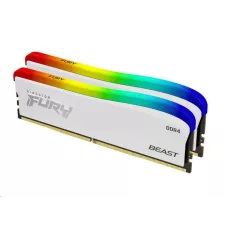 obrázek produktu KINGSTON DIMM DDR4 16GB (Kit of 2) 3600MT/s CL17 FURY Beast Bílá RGB SE