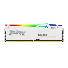 obrázek produktu Kingston FURY Beast EXPO/DDR5/16GB/5200MHz/CL36/1x16GB/RGB/White