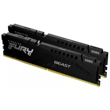 obrázek produktu KINGSTON DIMM DDR5 16GB (Kit of 2) 6000MT/s CL30 ECC FURY Beast XMP Černá