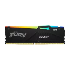 obrázek produktu KINGSTON DIMM DDR5 16GB 6000MT/s CL30 Non-ECC FURY Beast RGB XMP, Černá