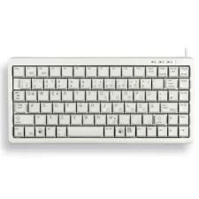 obrázek produktu CHERRY klávesnice G84-4100 COMPACT KEYBOARD, lehká, USB, EU, bílá