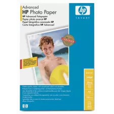 obrázek produktu HP Advanced Glossy Photo Paper, Q8697A, foto papír, lesklý, zdokonalený typ bílý, A3, 250 g/m2, 20 ks, inkoustový