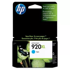 obrázek produktu HP 920XL Cyan Ink Cart, 6 ml, CD972AE (700 pages)