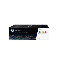 obrázek produktu HP 131A CMY LJ Toner, 3-pack, U0SL1AM (1,800 / 1,800 / 1,800 pages)