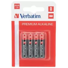 obrázek produktu VERBATIM Alkalické baterie AAA, 4 PACK , LR3