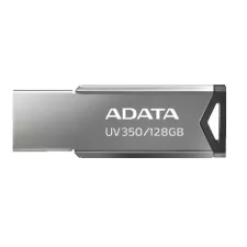 obrázek produktu ADATA Flash Disk 128GB UV350, USB 3.2 Dash Drive, tmavě stříbrná textura kov