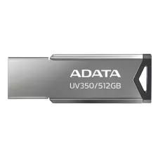 obrázek produktu ADATA Flash Disk 512GB UV350, USB 3.2 Dash Drive, tmavě stříbrná textura kov