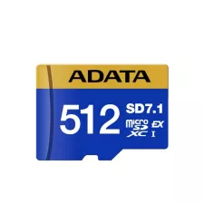 obrázek produktu ADATA MicroSDXC karta 512GB Premier Extreme SD7.1, U3, C10, V30 (R:800/W:700 MB/s)