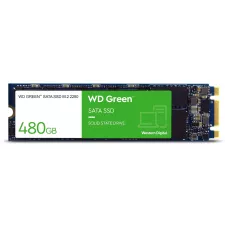 obrázek produktu WD GREEN SSD WDS480G3G0B 480GB M.2 SATA, (R:540, W:465MB/s)