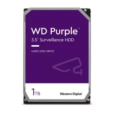 obrázek produktu WDC WD11PURZ hdd 1TB SATA3-6Gbps 5400rpm 64MB CMR (řada PURPLE sledovací systémy a kamery) 180MB/s