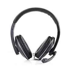 obrázek produktu PC sluchátka | Přes Uši | Stereo | 2x 3.5 mm | Sklopnou Mikrofon | Černá