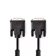 obrázek produktu DVI kabel | DVI-I 24+5 Zástrčka | DVI-I 24+5 Zástrčka | 2560x1600 | Poniklované | 2.00 m | Přímý | PVC | Černá | Plastový Sáček