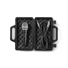obrázek produktu Kabelový mikrofon | Kardioid | Odnímatelný kabel | 5.00 m | 50 Hz - 15 kHz | 600 Ohm | -72 dB | Vypínač | Včetně přepravního pouzdr